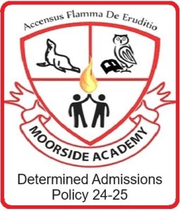 Determined Admissions Policy 24-25